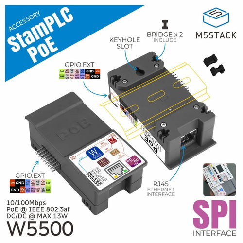新程起航 解读STAMPLC PoE与ATOM DTU NB-IoT2 V1.1以太网拓展模块的智能枢纽价值